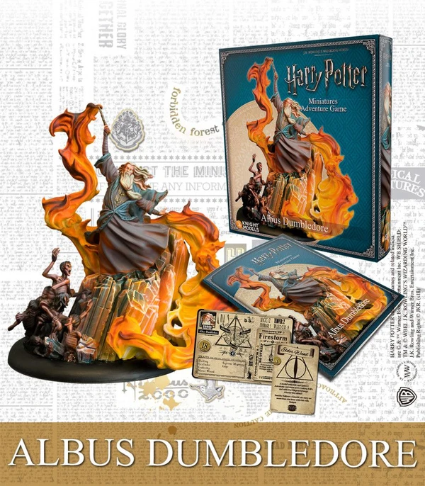 Cover image of Harry Potter Miniatures Adventure Game: Albus Dumbledore Expansion board game