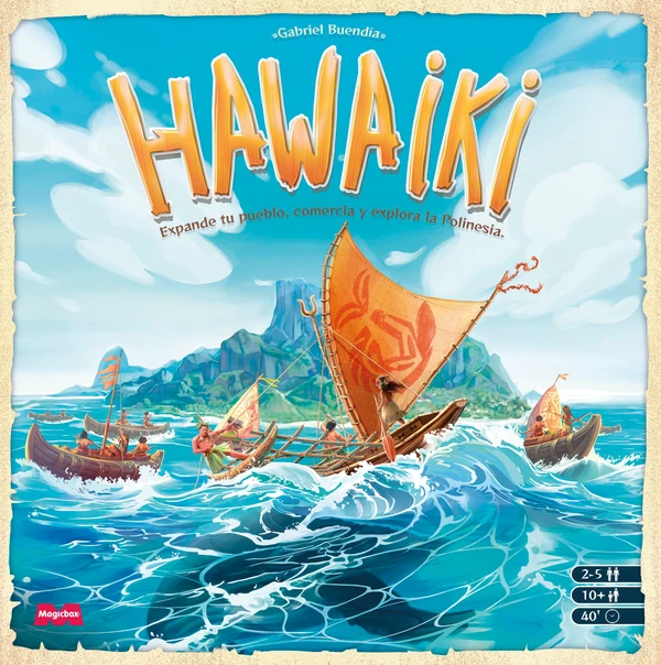Cover image of Hawaiki islands board game