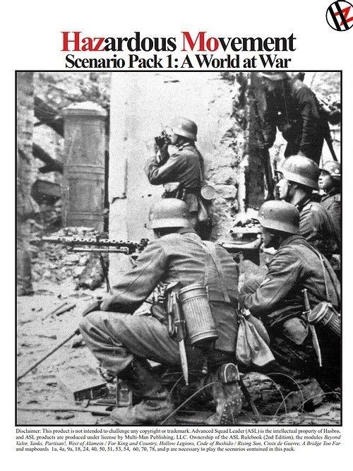 Cover image of Hazardous Movement Scenario Pack 1: A World at War board game