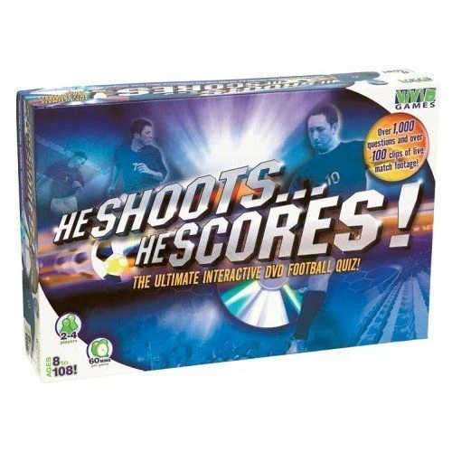 Cover image of He Shoots... He Scores Football DVD Quiz board game