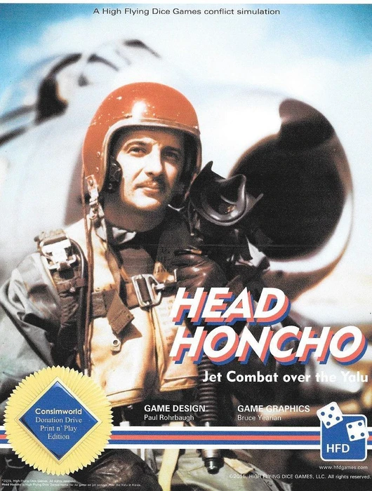 Cover image of Head Honcho: Jet Combat Over the Yalu board game