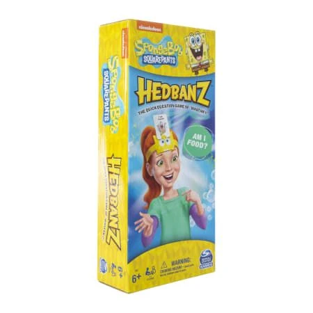 Cover image of Hedbanz: SpongeBob SquarePants board game