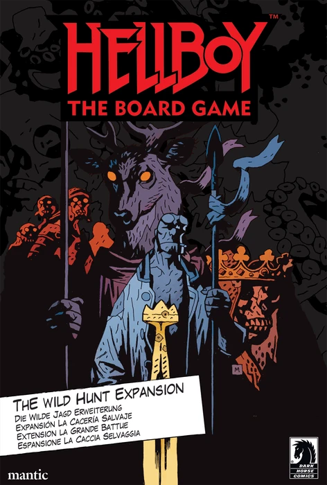 Cover image of Hellboy: The Board Game – The Wild Hunt board game