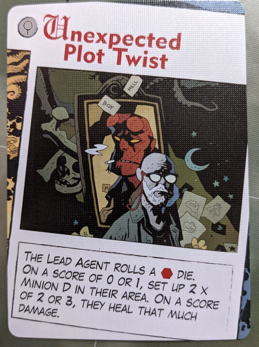 Cover image of Hellboy: The Board Game – Unexpected Plot Twist board game