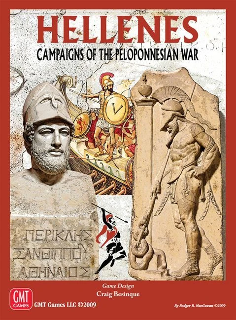 Cover image of Hellenes: Campaigns of the Peloponnesian War board game