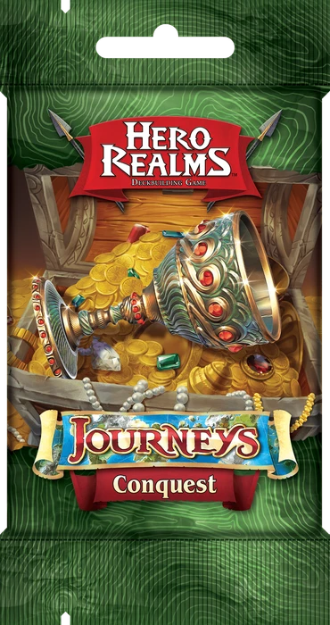 Cover image of Hero Realms: Journeys – Conquest board game