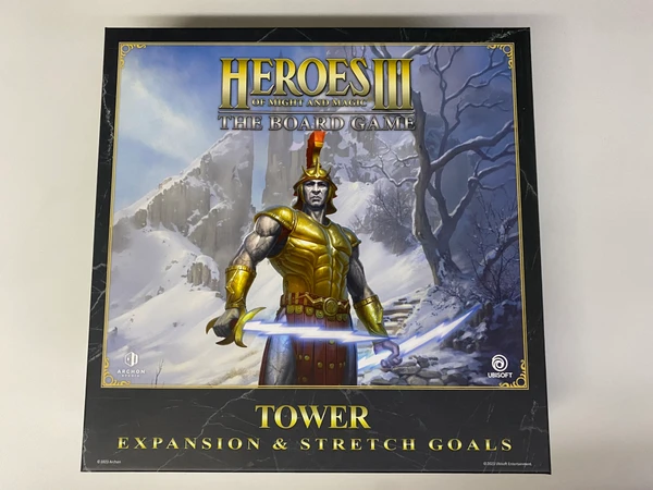 Cover image of Heroes of Might and Magic III: The Board Game – Tower Expansion board game