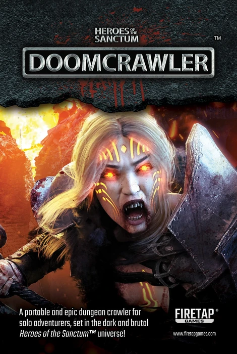 Cover image of Heroes of the Sanctum: Doomcrawler board game