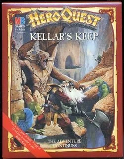 Cover image of HeroQuest: Kellar's Keep board game