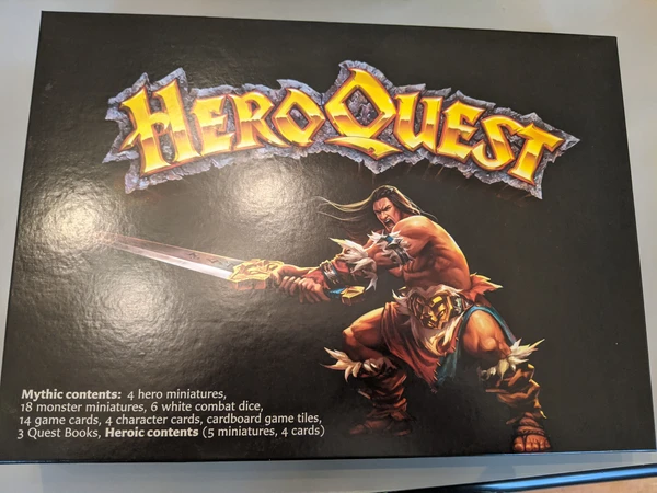 Cover image of HeroQuest: Mythic board game