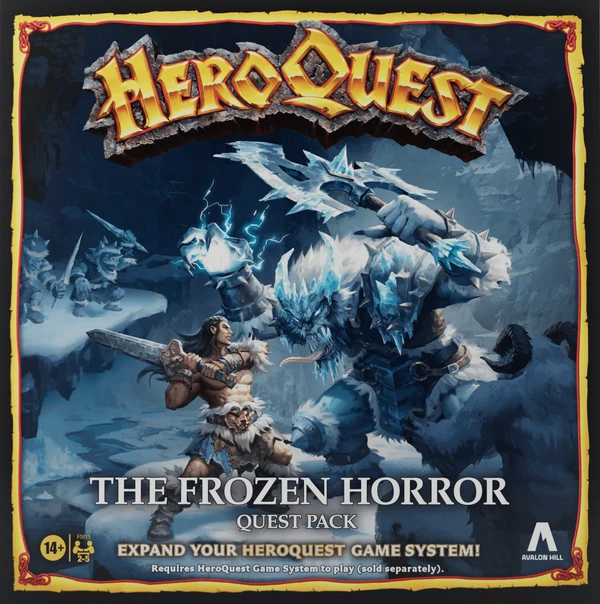 Cover image of HeroQuest: The Frozen Horror board game