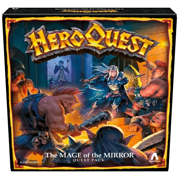 Cover image of HeroQuest: The Mage of the Mirror board game