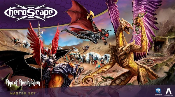 Cover image of Heroscape Master Set: Age of Annihilation board game