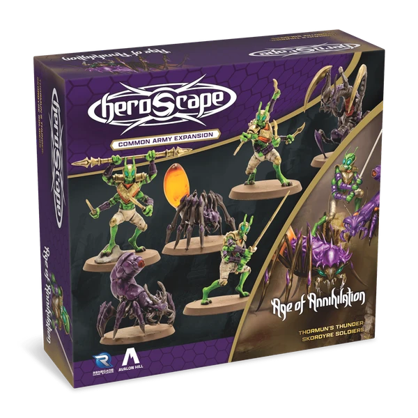 Cover image of Heroscape: Skordyre Soldiers Common Army Expansion board game