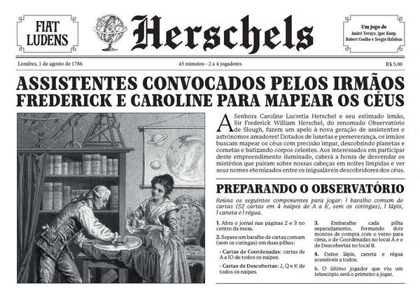 Cover image of Herschels board game