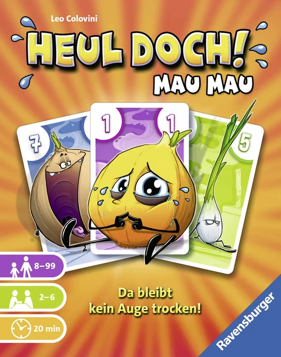 Cover image of Heul doch! Mau Mau board game