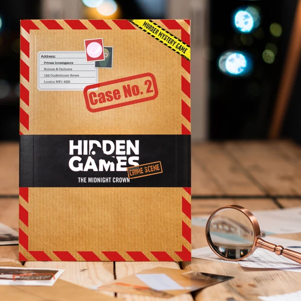 Cover image of Hidden Games Crime Scene: The Midnight Crown board game
