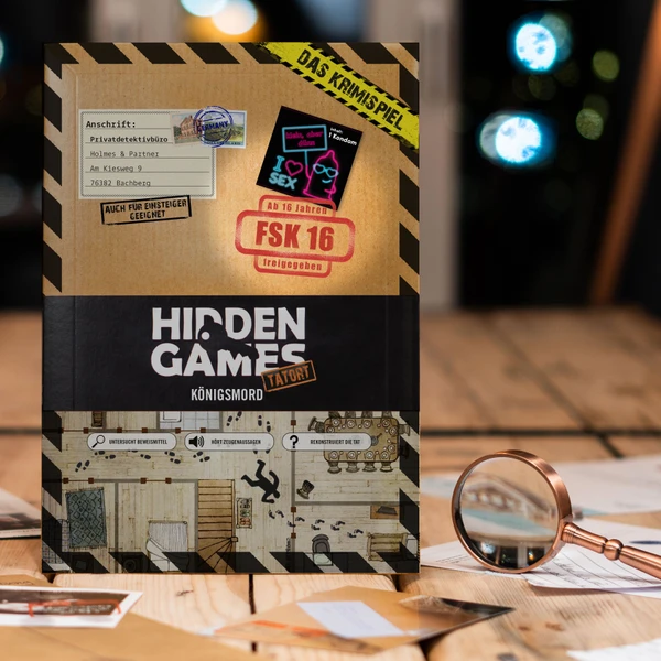 Cover image of Hidden Games Tatort: Königsmord board game