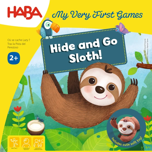 Cover image of Hide and Go Sloth! board game