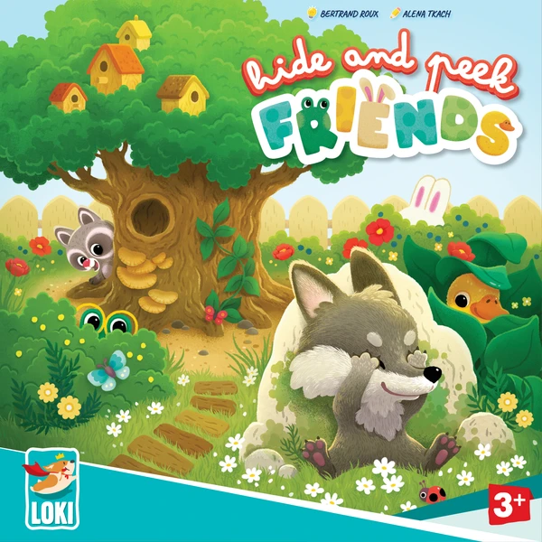 Cover image of Hide & Peek Friends board game