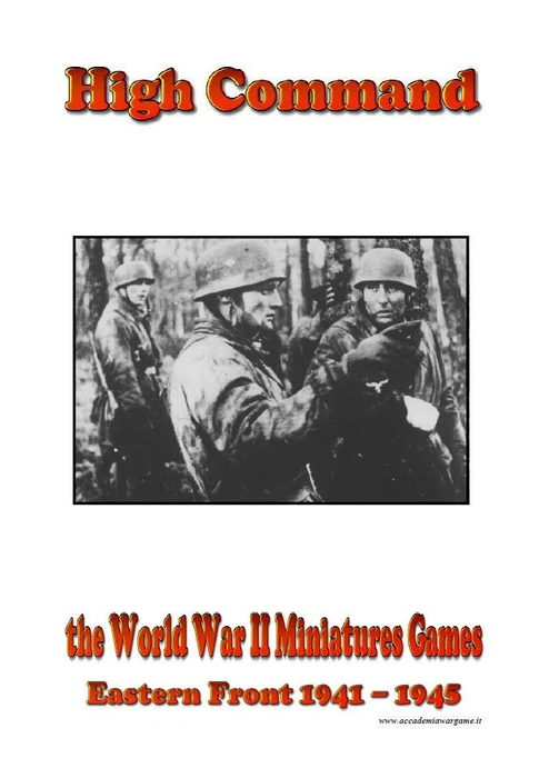 High Command: Grand tactical rules for the second World War ...