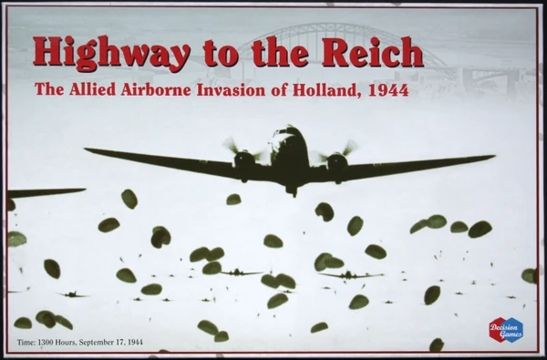 Cover image of Highway to the Reich: The Allied Airborne Invasion of Holland, 1944 (Third Edition) board game