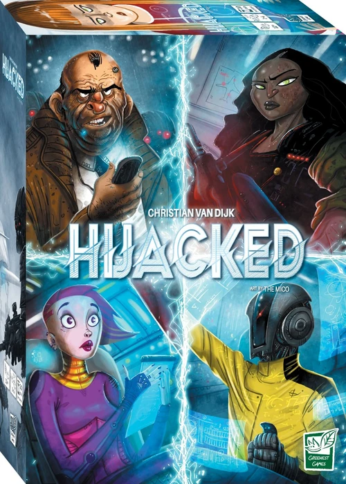 Cover image of Hijacked board game