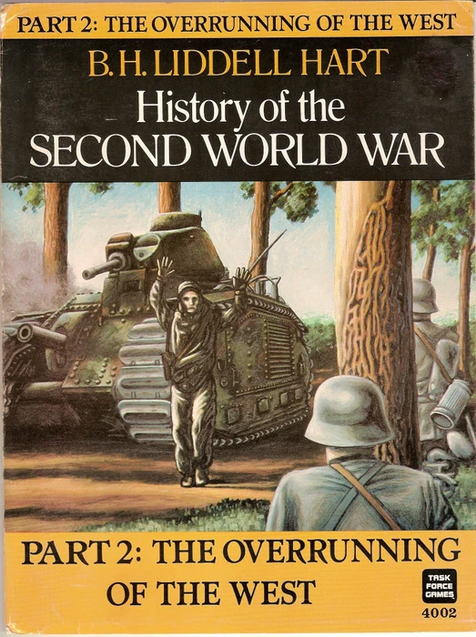 Cover image of History of the Second World War: Part 2 – The Overrunning of the West board game