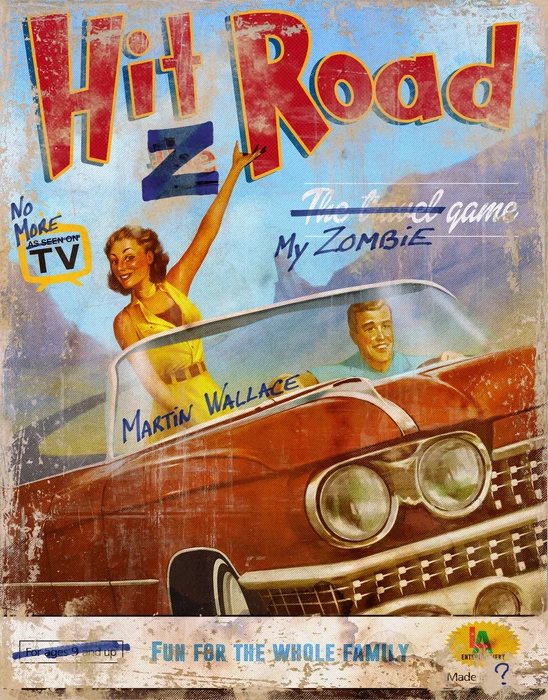 Cover image of Hit Z Road board game