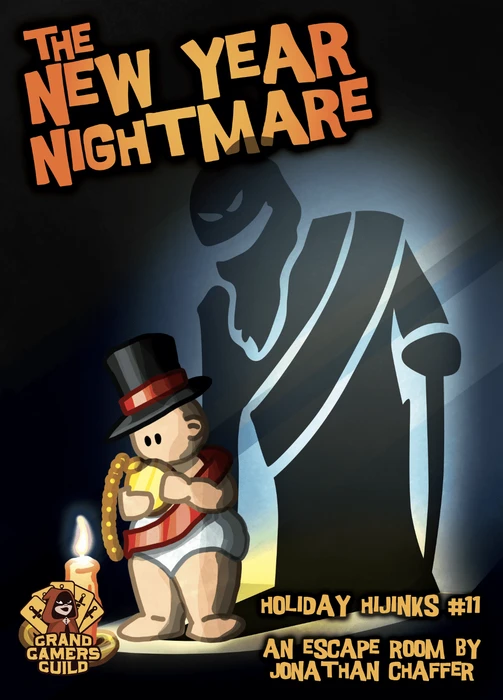 Cover image of Holiday Hijinks #11: The New Year Nightmare board game