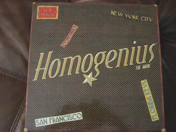 Cover image of Homogenius board game