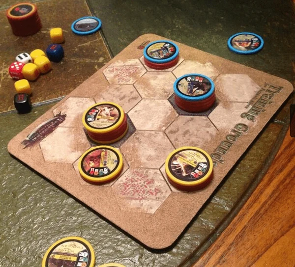 Cover image of Hoplomachus: Training Grounds board game