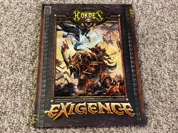Cover image of Hordes: Exigence board game