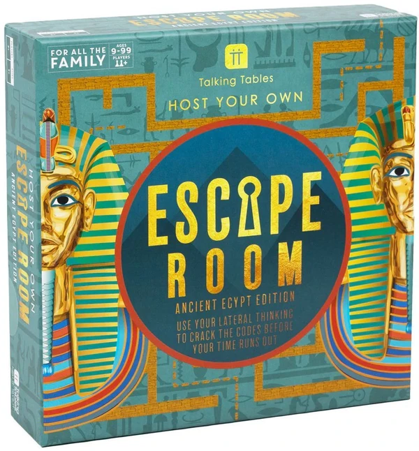 Cover image of Host Your Own Escape Room: Ancient Egypt Edition board game