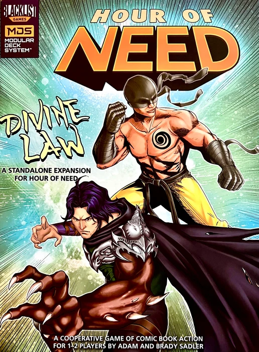 Cover image of Hour of Need: Divine Law board game