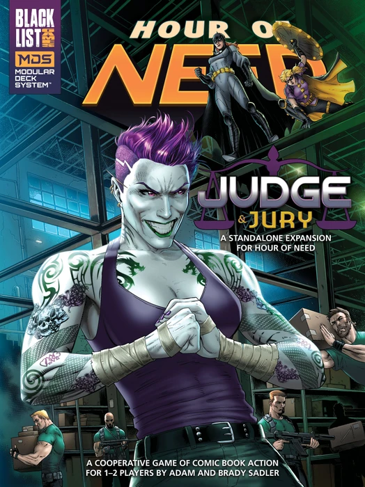 Cover image of Hour of Need: Judge and Jury board game