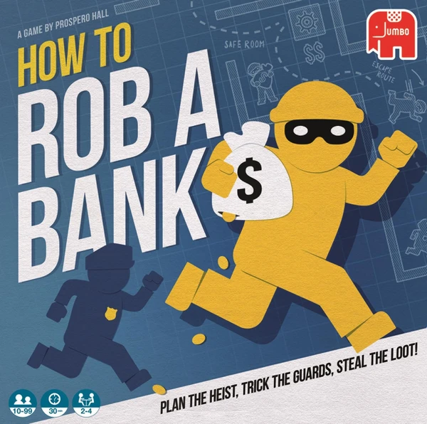 Cover image of How to Rob a Bank board game