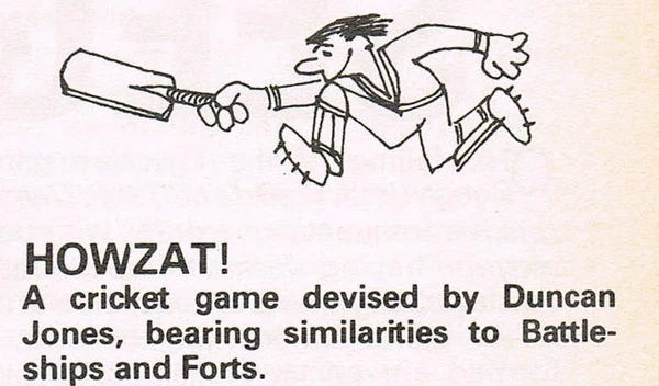 Cover image of Howzat! board game