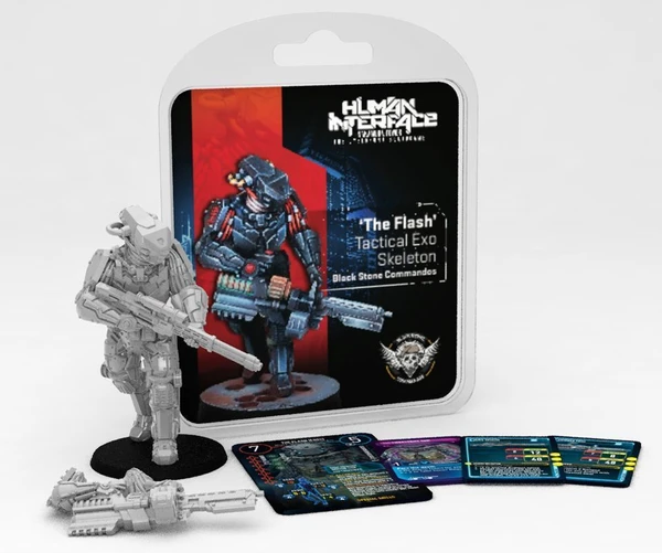 Cover image of Human Interface: Nakamura Tower – BSC Exoskeleton 'Flash' board game