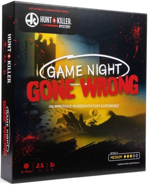 Cover image of Hunt A Killer: Game Night Gone Wrong board game