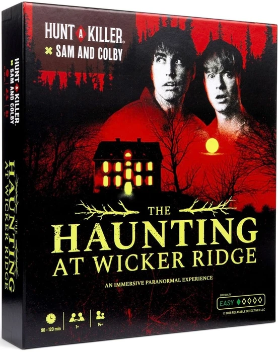 Cover image of Hunt A Killer x Sam and Colby: The Haunting at Wicker Ridge board game