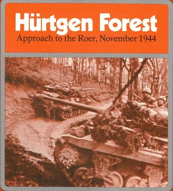 Cover image of Hurtgen Forest: Approach to the Roer, November 1944 board game