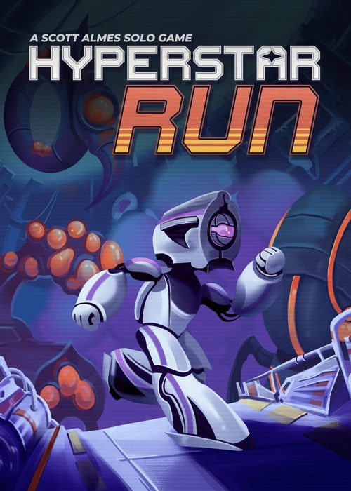 Cover image of Hyperstar Run board game