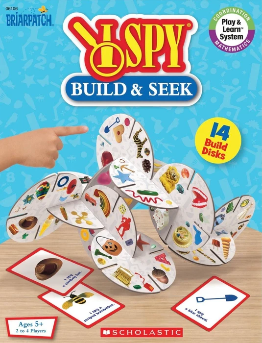 Cover image of I Spy: Build & Seek board game