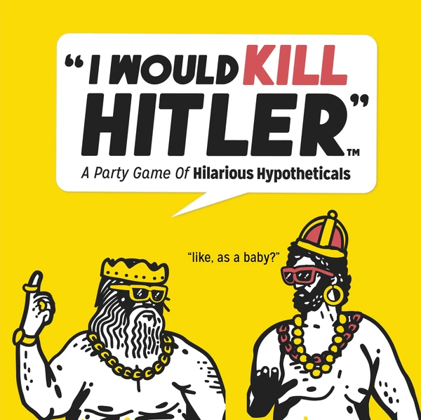 Cover image of "I Would Kill Hitler" board game
