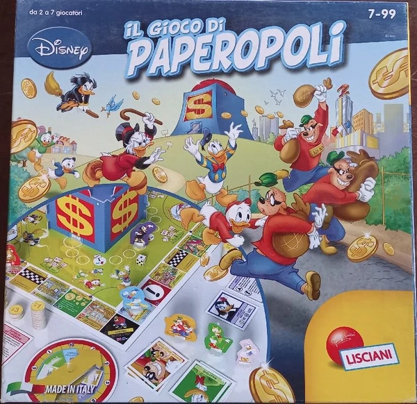 Cover image of Il gioco di Paperopoli board game