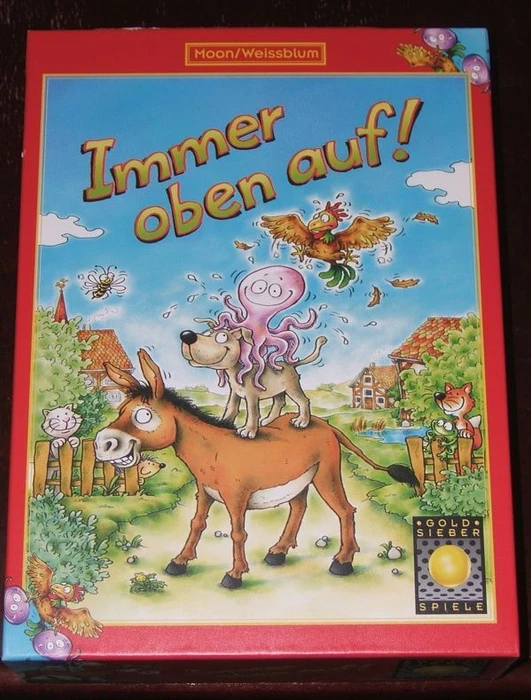Cover image of Immer oben auf! board game