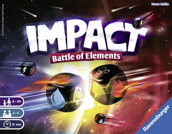 Cover image of Impact: Battle of Elements board game