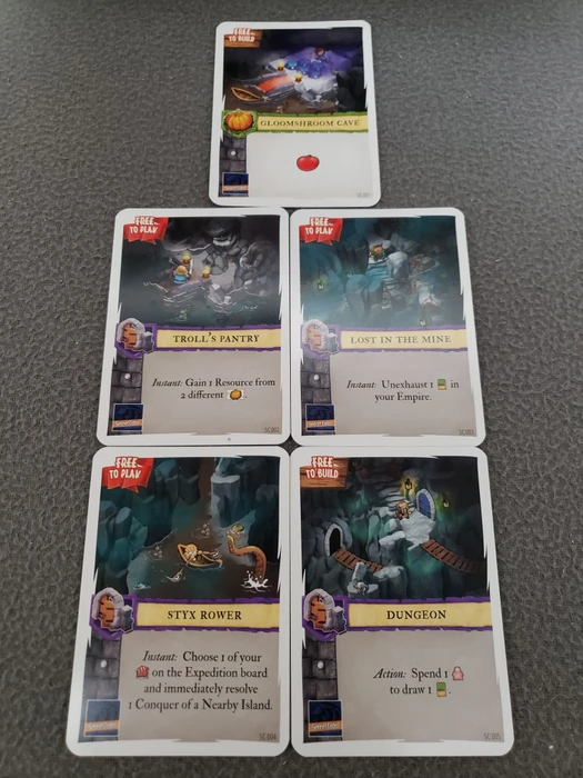 Cover image of Imperial Settlers: Empires of the North – Secret Cabal 2020 Promo Pack board game