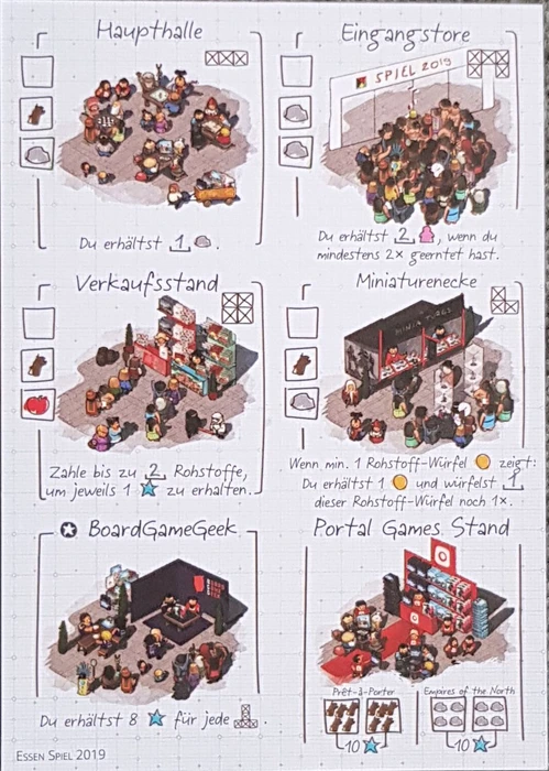 Cover image of Imperial Settlers: Roll & Write – SPIEL '19 Promosheet board game